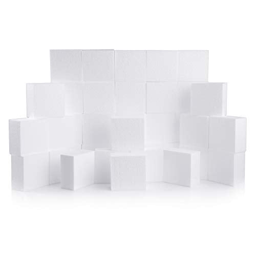 Silverlake 4x4x2 Craft Foam for Styrofoam Block Projects (36 Count)