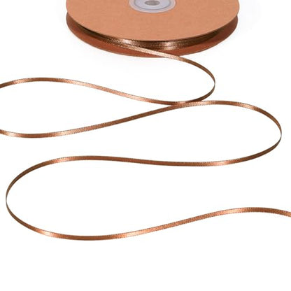Brown Satin Ribbon 1