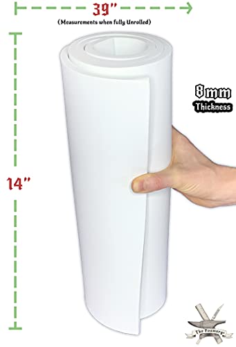 White EVA Foam Sheet (3.79 Sq Ft)