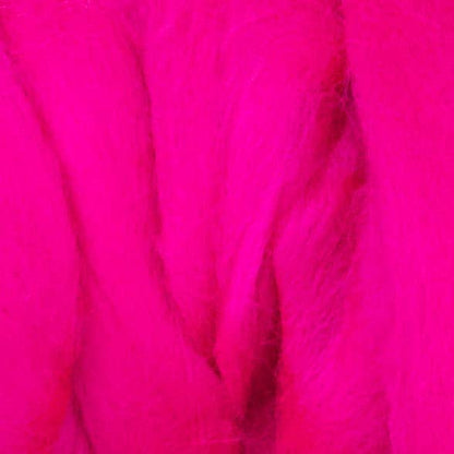 Colored Natural Wool roving (8 Ounce)