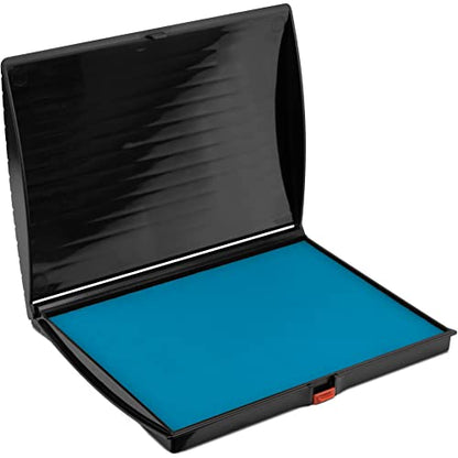 Large Premium Light Blue Ink Stamp Pad