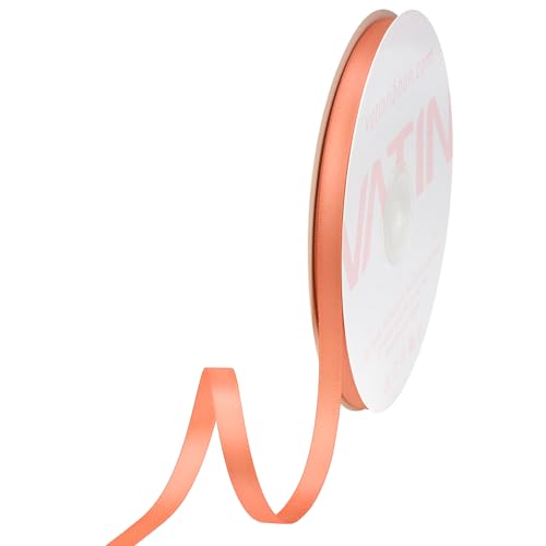 Salmon Satin Ribbon 3 (150 Foot)