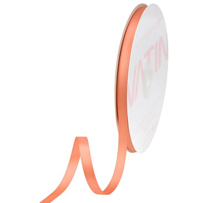 Salmon Satin Ribbon 3 (150 Foot)