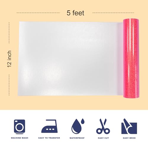 Glitter Puff Heat Transfer Vinyl