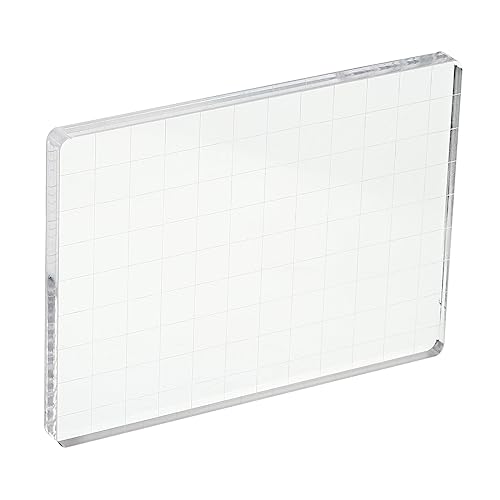 5" x 3.5" Acrylic Stamp Block