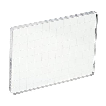 5" x 3.5" Acrylic Stamp Block