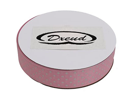 Polka Dot Grosgrain Ribbon 25 Yard Each Roll 100% Polyester
