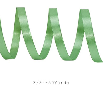Sage Green Satin Ribbon 3