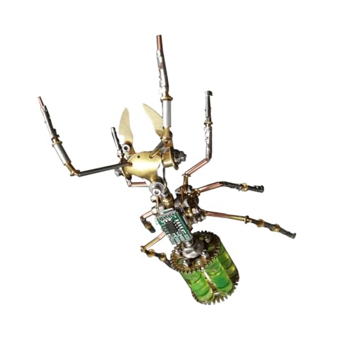 Steampunk 3D Metal Ant Puzzle Model for Adults