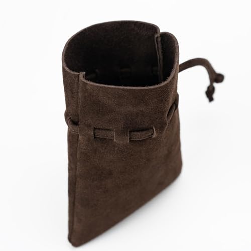 Medieval Drawstring Coin Pouch Bag