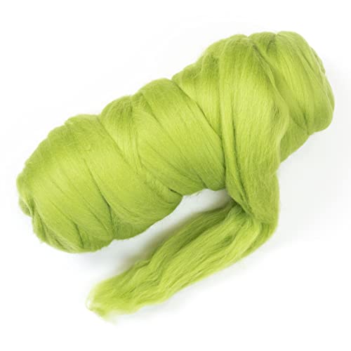 Colored Natural Wool roving (16 Ounce)