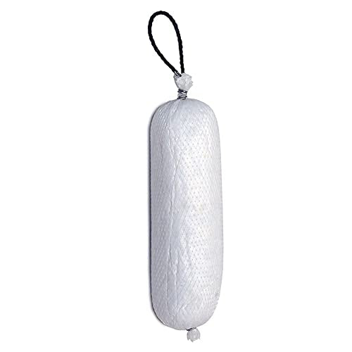 90405) 6" x 19" Oil-Only Polypropylene Sorbent Bilge Boom, Absorb up to 2.8 Gallons of Oil, Fuel and Hydraulic Fluid, for Sumps, Drains and Basins, Easy to store and use, Lint-free
