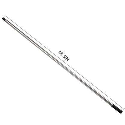 5PCS Paint Roller Extension Pole 48.5" Stainless Steel Telescopic Rod