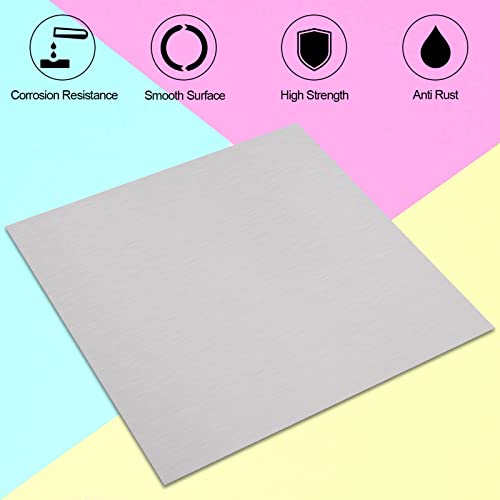 430 Stainless Steel Sheet Metal 12" x 12" x 1