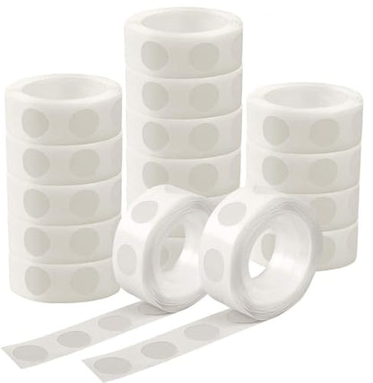 800 Pcs Point Dots Balloon Glue Removable Adhesive Point Tape (800 Count)