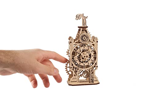 Old Clock Tower 3D Wooden Puzzles for Adults (44 Count)