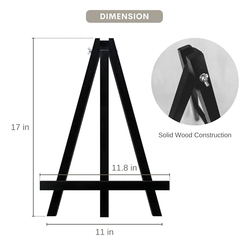 17 Inch Large Tabletop Easel Stand