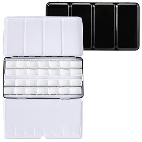 Metal Watercolor Tin with Fold (28 Count)