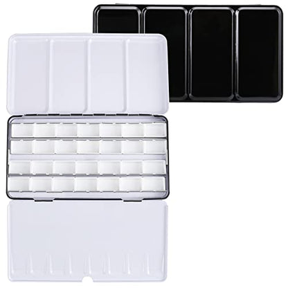 Metal Watercolor Tin with Fold (28 Count)