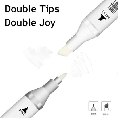 6pcs Colorless Alcohol Markers Set (6 Count)