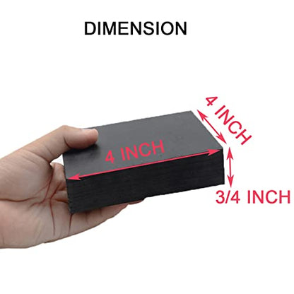 Rubber Bench Block Jeweler's Rubber Bench Block Rubber Stamping Block for Hammering