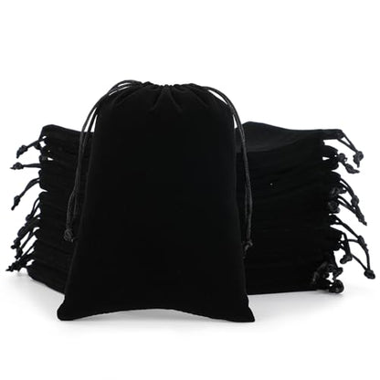 50Pcs Small Drawstring Gift Bags (20.3531 Ounce)