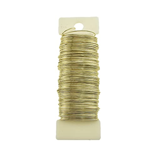 22Gauge Golden Floral Wire