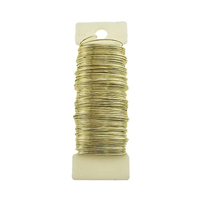 22Gauge Golden Floral Wire