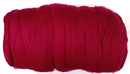 Colored Natural Wool roving (16 Ounce)