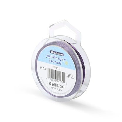 24 Gauge Tarnish Resistant Colored Copper Craft Wire (60 Foot)