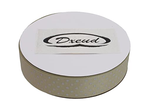 Polka Dot Grosgrain Ribbon 25 Yard Each Roll 100% Polyester
