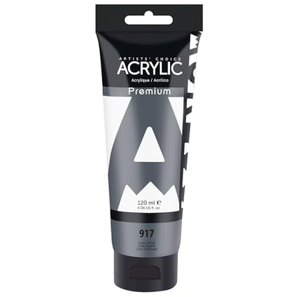 Gray Silver Acrylic Paint (4 Fl Oz)