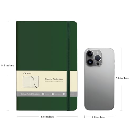 6 Pack Lined Journal Notebooks for Work
