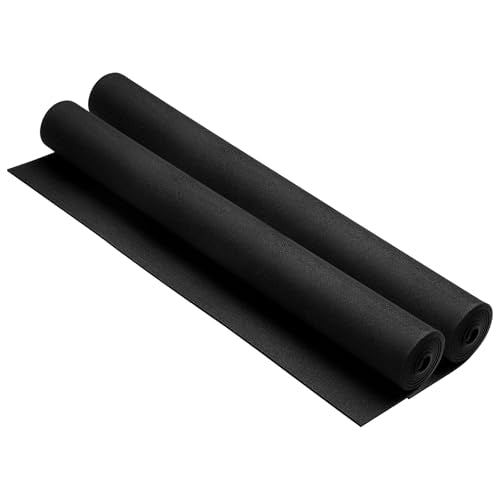 1mm EVA Foam Sheets Roll 16x59in Black 2pcs for Cosplay 90kg