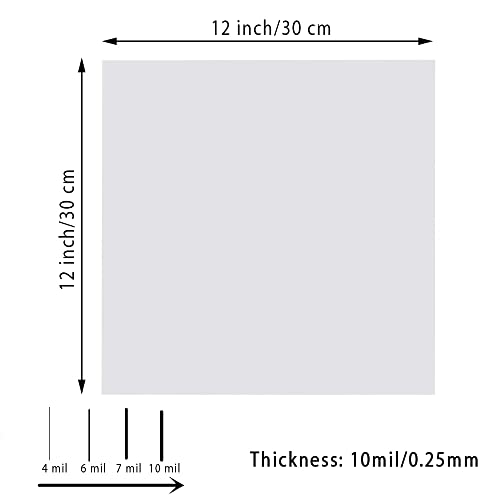 10 Sheets 10 mil Mylar Sheet (10 Count)