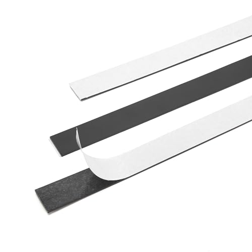 Magnetic Strips with Adhesive Backing 6 Pack