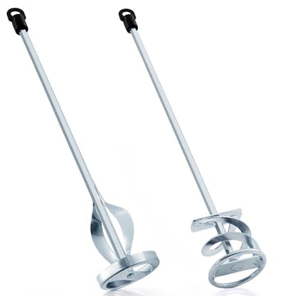 Set of 2 Paint Mixer for Drill Painting Mixer Stirrer Drill Attachment (2 Count)