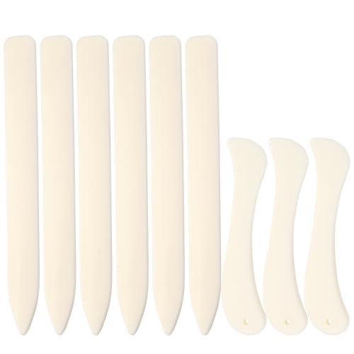 9 Pcs Bone Folder Tool Scoring Tool Bone Tool Paper Folding Tools