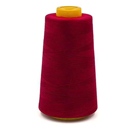 4 Cones of 3000 Yards Each Spool Thread for All Purpose (36000 Foot)