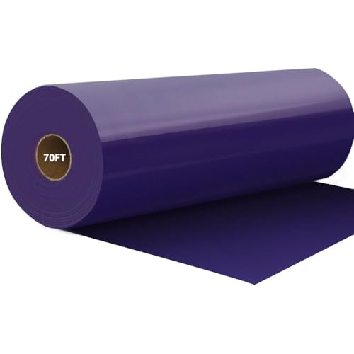 Purple HTV Heat Transfer Vinyl Rolls (70 Foot)