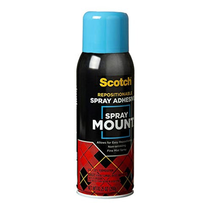 Spray Mount Repositionable Adhesive (10.25 Ounce)