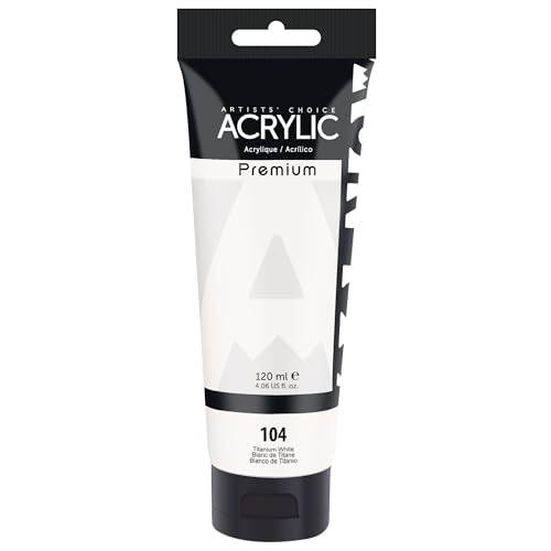 Titanium White Acrylic Paint (4 Fl Oz)