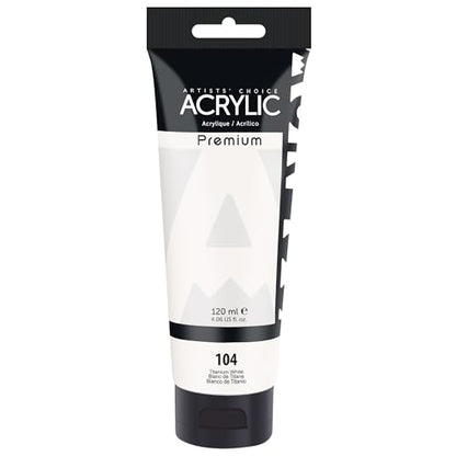 Titanium White Acrylic Paint (4 Fl Oz)
