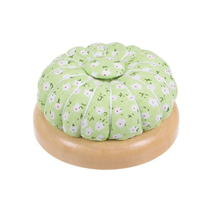Pin Cushions Sewing Needle Cushion Needle Holder Pincushions with Magnetic Wooden Base for Sewing Quilting Needlework DIY Crafts