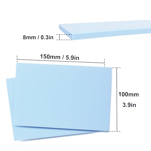 25 Pcs 4"x6" Rubber Carving Blocks (25 Count)
