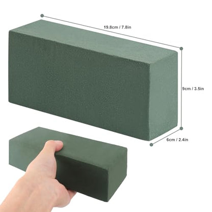 16 PCS Green Floral Foam Blocks