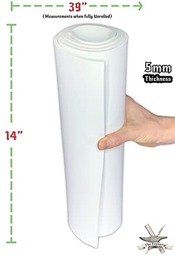 White EVA Foam Sheet (3.79 Sq Ft)