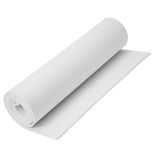 5mm EVA Foam Sheets Roll 16x59in White for Cosplay DIY 90kg