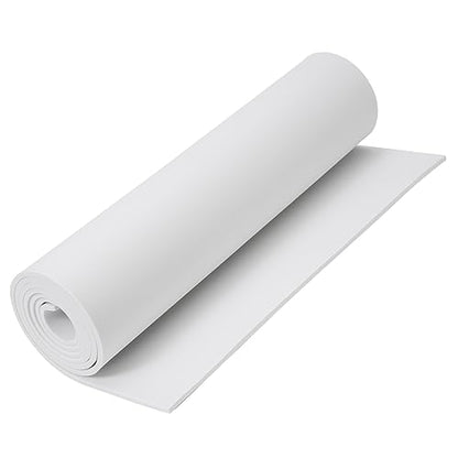 5mm EVA Foam Sheets Roll 16x59in White for Cosplay DIY 90kg