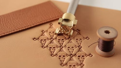 Skull Leather Stamp Tool
